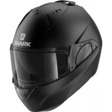 Image of Modular Motorcycle Helmet Shark Evo Es Matte Black Size XS