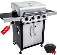 Image of Char-Broil Convective 440 Steel Gas BBQ Grill + FREE Char-Broil Grill Cover