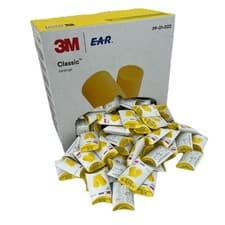 Image of 3M EAR Classic Foam Ear Plugs SNR 31 dB Sleep Aid Noise Reduction PP-01-002