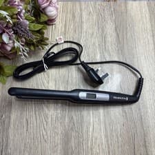 Image of Remington S5515 Slim Hair Straightener Ceramic Coating, 9 Heat Settings, Black