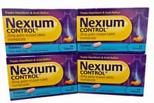 Image of Nexium Control 20mg Heartburn Acid Reflux Relief | 4 X 14 = 56 Tablets