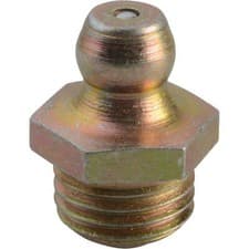 Image of Lumatic Hydraulic Nipple Straight Imperial Thread 3/8" UNF