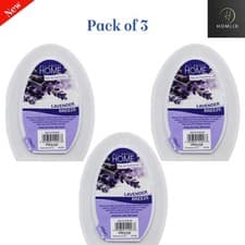 Image of Air Freshener Fragrance Gel Lavender Breeze Room Fragrances - Pack of 3
