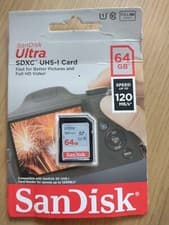 Image of SanDisk 64GB Ultra SDSDUNR-064G-GN3IN SDXC - C10 UHS-I Memory Card