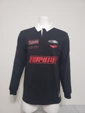 Image of Jordan Essentials Men's Long-Sleeve Rugby Top HF9323-010 Black Size M