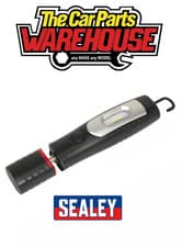 Image of Sealey LED3602 Rechargeable 360° Inspection Lamp 7 SMD+3W LED Lithium-ion