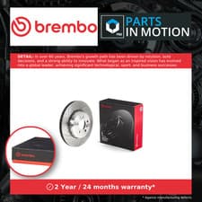 Image of 2x Brake Discs Pair Vented Rear 345mm 09.C395.13 Brembo Set 34206797600 Quality