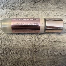 Image of Revolution Makeup Conceal & Define Full Coverage Foundation - F1