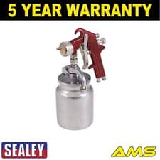 Image of Sealey Suction Feed Spray Gun 2mm Set-Up S720
