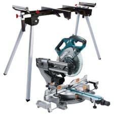 Image of Makita LS002GZ01 40V XGT Brushless 216mm Slide Compound Mitre Saw with Leg Stand