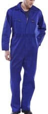 Image of BEESWIFT HEAVYWEIGHT BOILERSUIT ROYAL BLUE 42