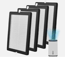 Image of 4 Pack HEPA Filter for Meaco Arete One 10L & 12L Dehumidifier Air Purifie