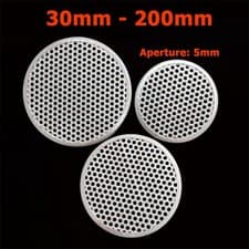 Image of 30mm-200mm Swirl Drain Guard Cover Stainless Steel Rustproof Plate Round Grate