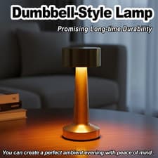 Image of 3 Color Led Table Lamp White Desk Vintage Lamps Nordic Touch Dimmable Bar Lights