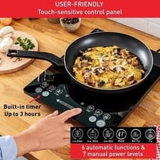 Image of TEFAL Table Top Portable Ceramic Induction Hob IH201840 - 2100W - NEW BOXED