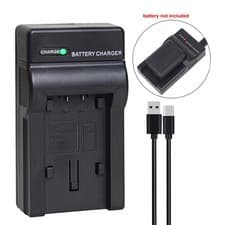 Image of VW-VBT190 Battery charger for Panasonic HC-V201 HC-V210 HC-V250 HC-V380 HC-VX870