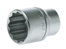 Image of Teng 1" A/F 1/2in Drive Bi-Hexagon Socket 12-Point Regular TENM120132