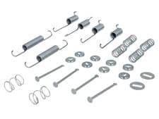 Image of Brake shoe assembly kit Right Rear fits MERCEDES-BENZ T1 Autobus, T1 Furgon, T1