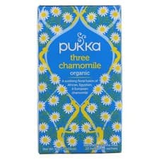 Image of Pukka | Three Chamomile - African,Egyptian,Europe Flower | 8 x 20 bags
