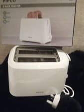 Image of PIFCO 204639 2 Toaster - White - Opened And Tested But Has Never Been Used