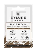 Image of Eylure Dybrow Permanent Brow Tint in Light Brown, Mid Brown, Dark Brown or Black