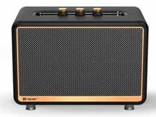Image of Retro Bluetooth Speaker 30w Usb Aux Sd Fm Radio Black