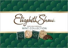 Image of Elizabeth Shaw Dark & Milk Luxury Chocolate Mint Collection Gift Box 200g