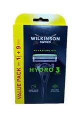 Image of Wilkinson Hydro 3 Skin Protection Razor, +9 Replacement Blades, New & Original