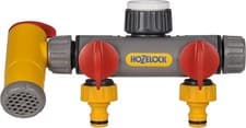 Image of HOZELOCK Multi Tap Connector 3 Way Flowmax Create 3 Circuits on a Single Tap