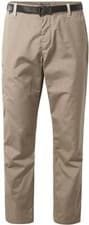 Image of Craghoppers Kiwi Boulder Walking Trousers Nosi Defense Solar Shield Pebble