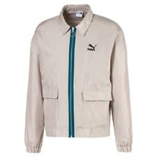 Image of PUMA Lightweight Woven Men's Jacket Dove Grey Sz Medium BNWT Never Worn