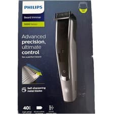 Image of Philips Series 5000 Cordless Beard & Stubble Trimmer/Hair Clipper - BT5502/13