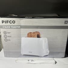 Image of PIFCO Toaster 2 Slice, 700W, Variable Browning, Available In White