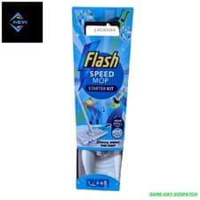 Image of Flash Speedmop + 6 Wet Refills Flower Scent Dance Away DirT White starter Kit