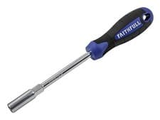 Image of Faithfull Soft Grip Nut Spinner 8mm Hex Shaft Length 125mm FAINS8125