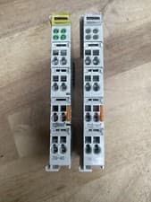 Image of WAGO 750-403 4 channel PLC Input Module I/O 24V DC + 750-600 End Module