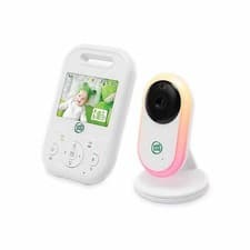 Image of LeapFrog 2.8'' Video Baby Monitor Noise Activation Mode Intercom Soothing Sounds