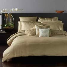 Image of Donna Karan Home Reflection Gold Dust Standard Sham $165 NIP