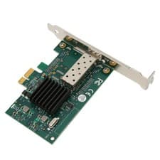 Image of PCIe X1 Single SFP Port Network Card 1000Mbps LC Port PCI Express Ethernet NEW