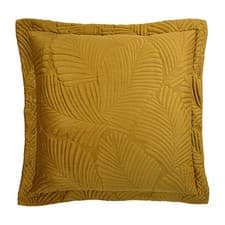 Image of Paoletti Palmeria Quilted Velvet Cushion | 60 x 60 cm | Various Colours
