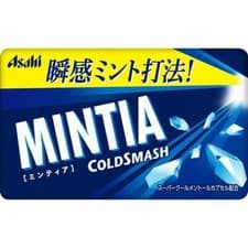 Image of Asahi Mintia Cold Smash 50 tablets Japan japanese candy snack