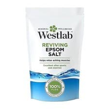 Image of Westlab Reviving Epsom Bath Salts 1kg | Helps Relax Aching Muscles 100% Natural
