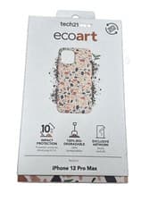 Image of Tech21 EcoArt for iPhone 12 Pro Max - Terazzo Orange Case-Multi-Drop Protection