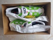 Image of Sidi Wire Air shoes. Carbon sole Size 47 fluo green/white Brand new.