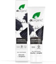 Image of Dr Organic Activated Charcoal Toothpaste Extra Whitening Vegan 100ml