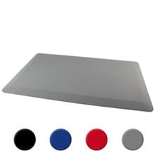 Image of Ultralux Non-Slip Anti-Fatigue Standing Comfort Ergonomic Kitchen Floor Mat Grey