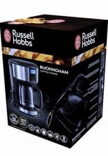 Image of Russell Hobbs Buckingham Filter Coffee Machine, 1.25L Carafe/10 Cups New