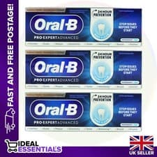 Image of Oral-B Pro-Expert Advanced Deep Cleaning Toothpaste- Peppermint- (3 pack X 75ml)