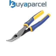 Image of IRWIN Vise-Grip 10505506 Bent Snipe Nose Pliers 200mm (8in) VIS10505506