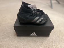 Image of adidas Predator Mutator 20.1 FG Boys Girls Football Boots Black SIZE 1 2 3 4 5